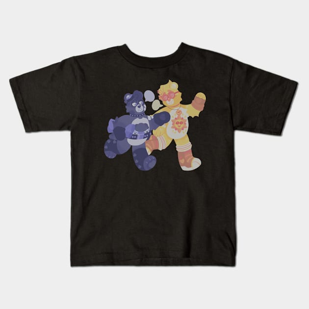 Grumpshine Kids T-Shirt by Crisis Arts